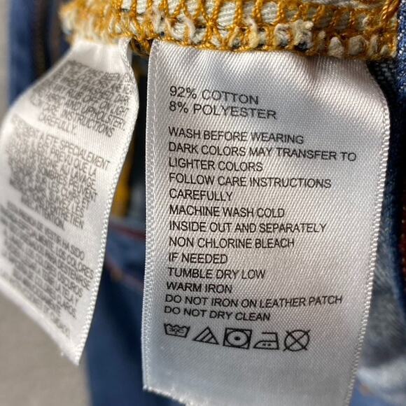 Tommy Bahama Jeans Men's 36x32 Measured (36x30) Blue Medium Wash Denim - Picture 8 of 11